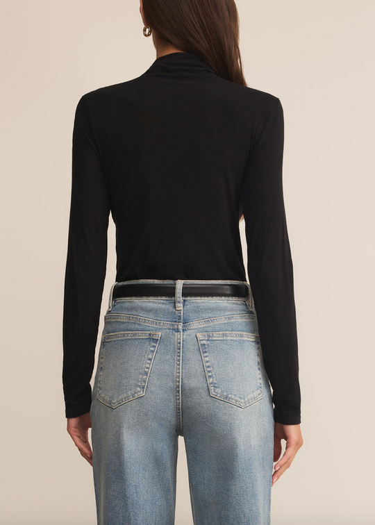 Lira Second Skin Top - Black