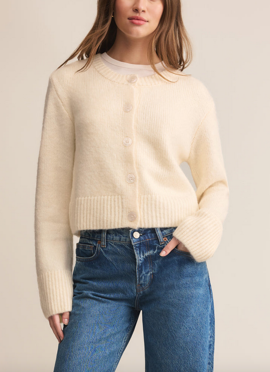 Breen Cardigan - Cloud