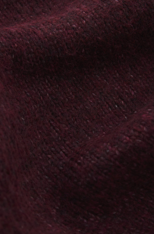 Breen Crop Cardigan - Merlot