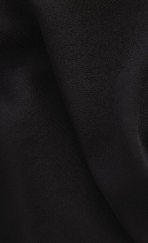 Northpointe Satin Midi Skirt - Black