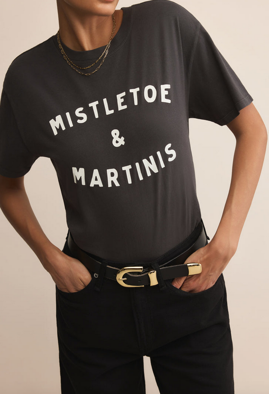 Mistletoe Boyfriend Tee