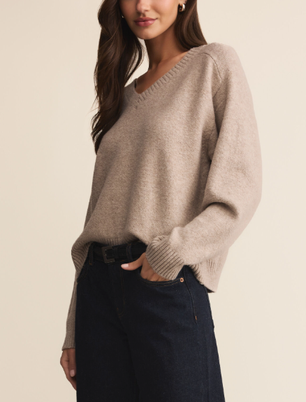 Eloise Sweater - Natural Heather