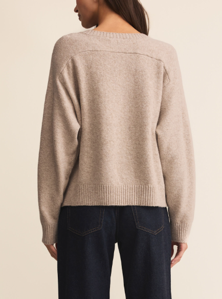 Eloise Sweater - Natural Heather