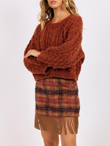 Louisa Cable Knit Sweater *FINAL SALE*