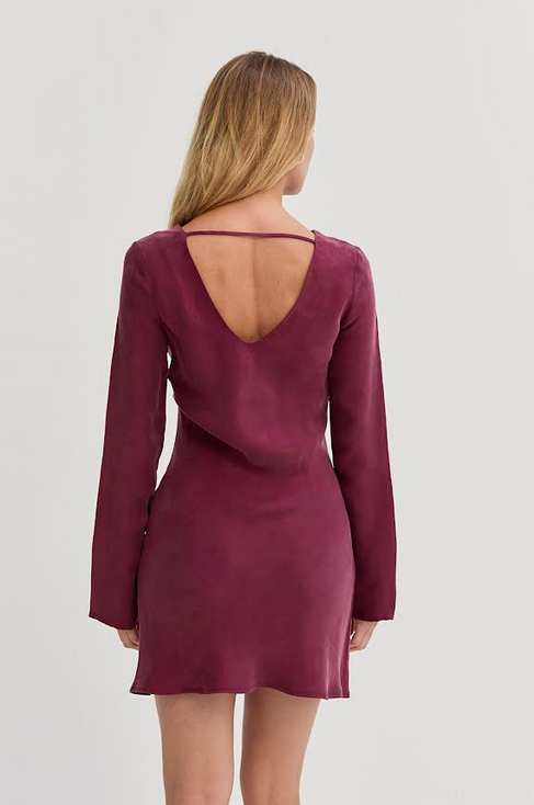 Sarai Bell Sleeves Mini Dress