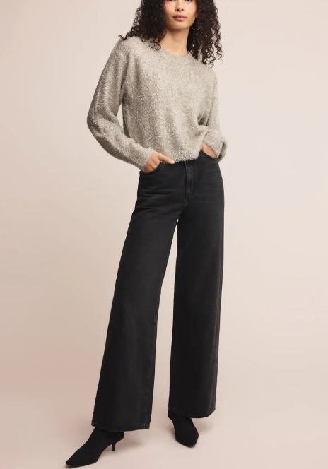 Tinseltown Sweater - Silver