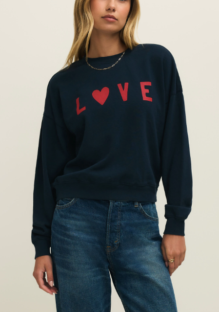 First Date Sweatshirt - Eclipse