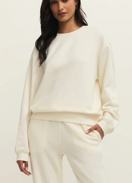 Classic Boyfriend Sweatshirt - Cloud