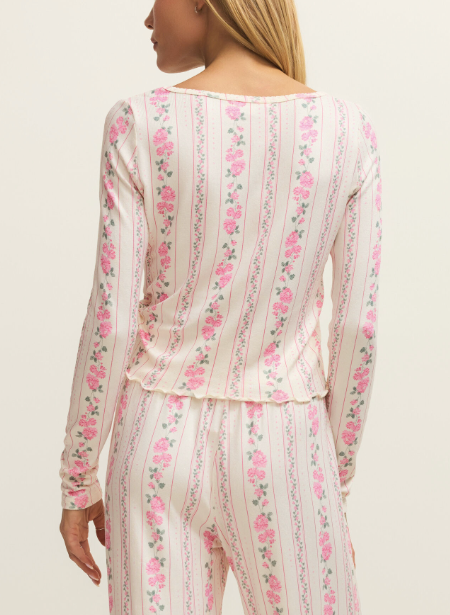 Marseille Boudoir Long Sleeve Top