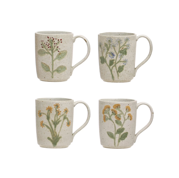 Botanical Speckled Mug
