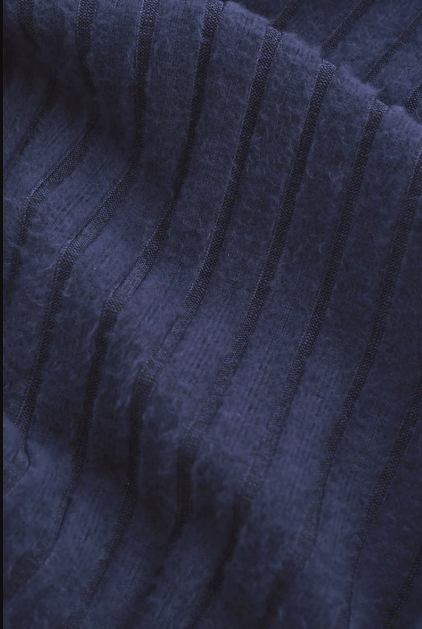 Dawn Smocked Rib Pant - Blue Sapphire
