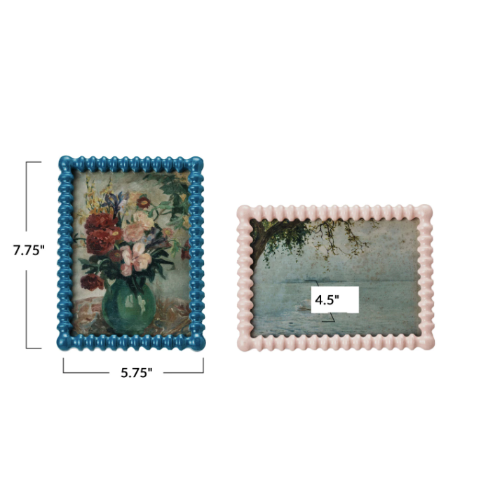 Color Bubble Wood Frame - 5" x 7"