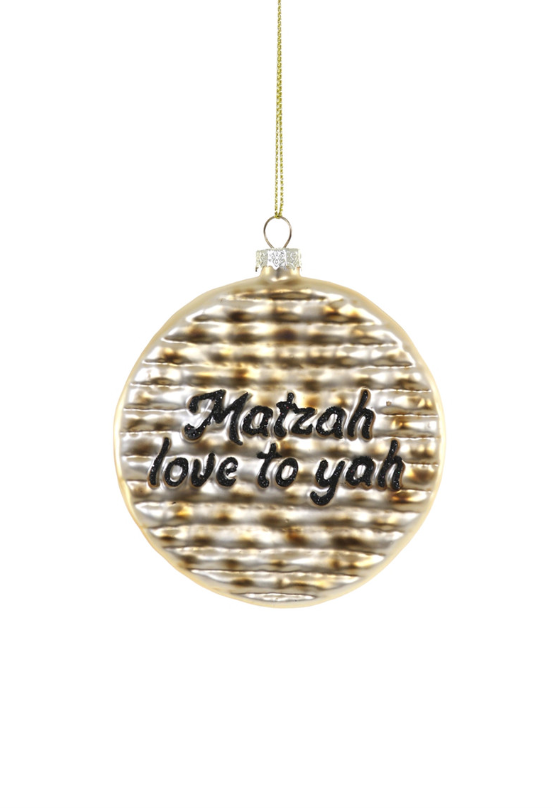 Matzah Love to Yah Ornament