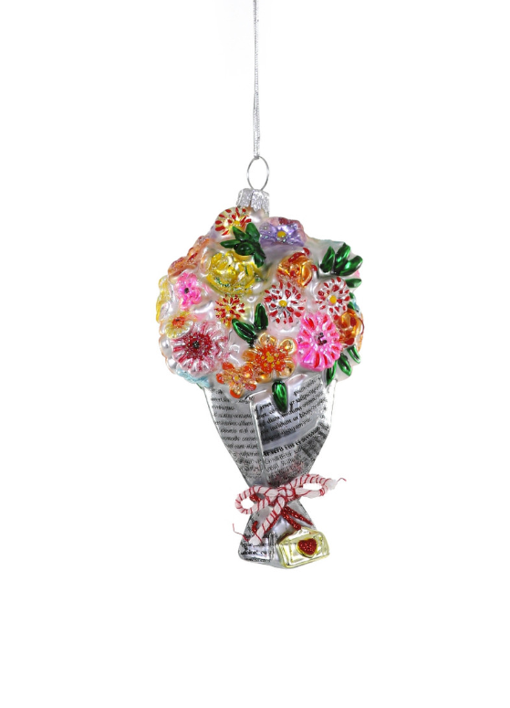 Floral Delivery Ornament