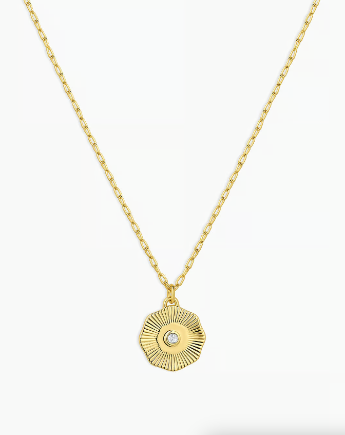 Birthstone Coin Necklace