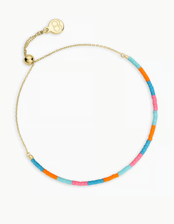 Gigi Stripe Adjustable Bracelet - Miami