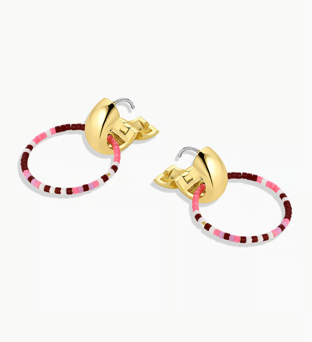Gigi Drop Hoops - Malibu