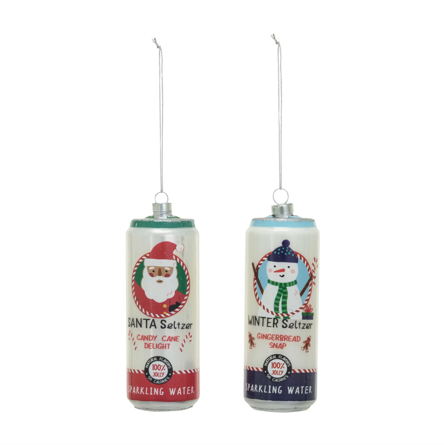 Christmas Icon Seltzer  Ornament