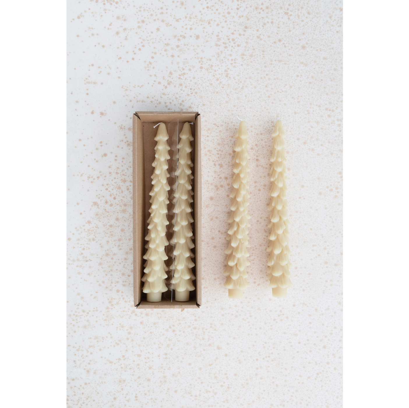 Tree Taper Candle Set