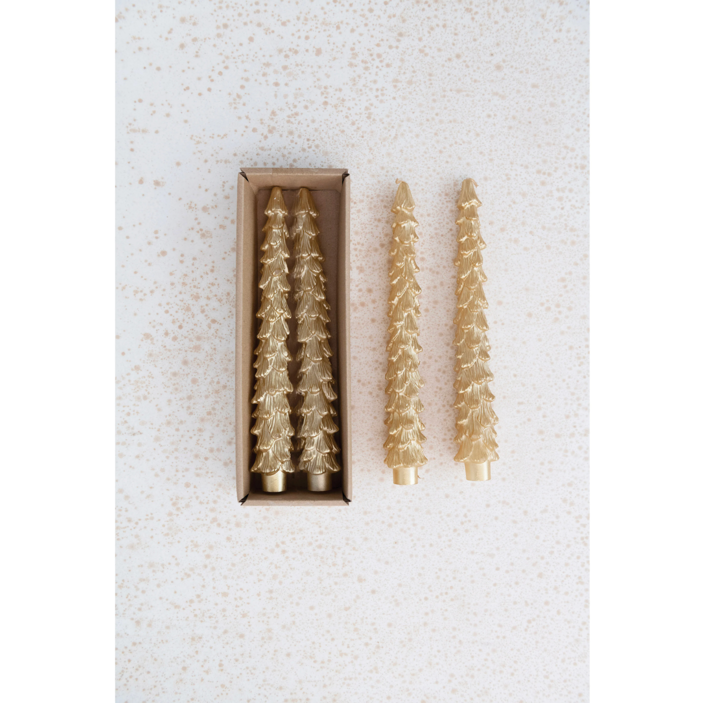 Tree Taper Candle Set