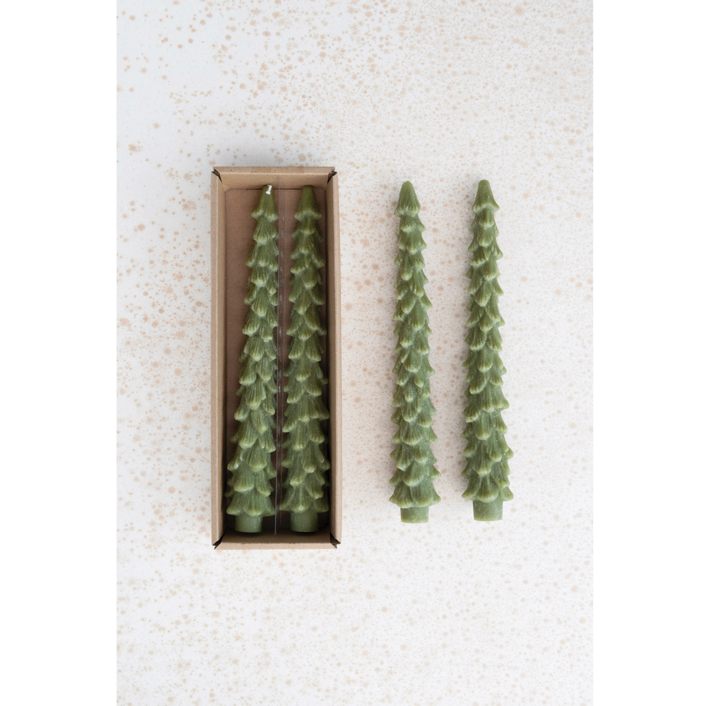 Tree Taper Candle Set