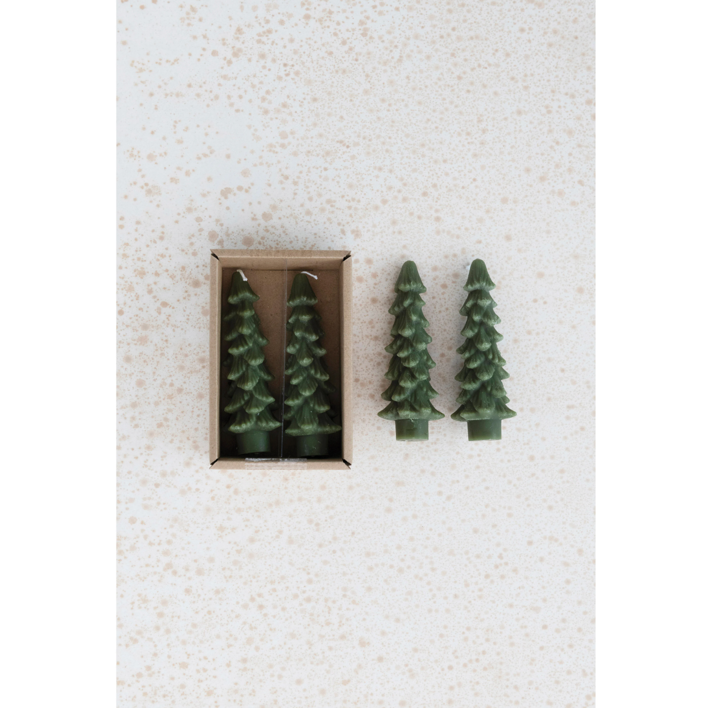 Mini Tree Taper Candle Set