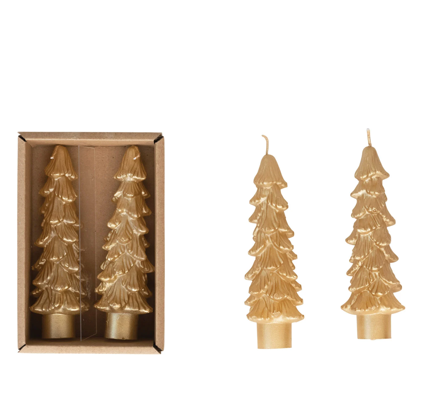Mini Tree Taper Candle Set