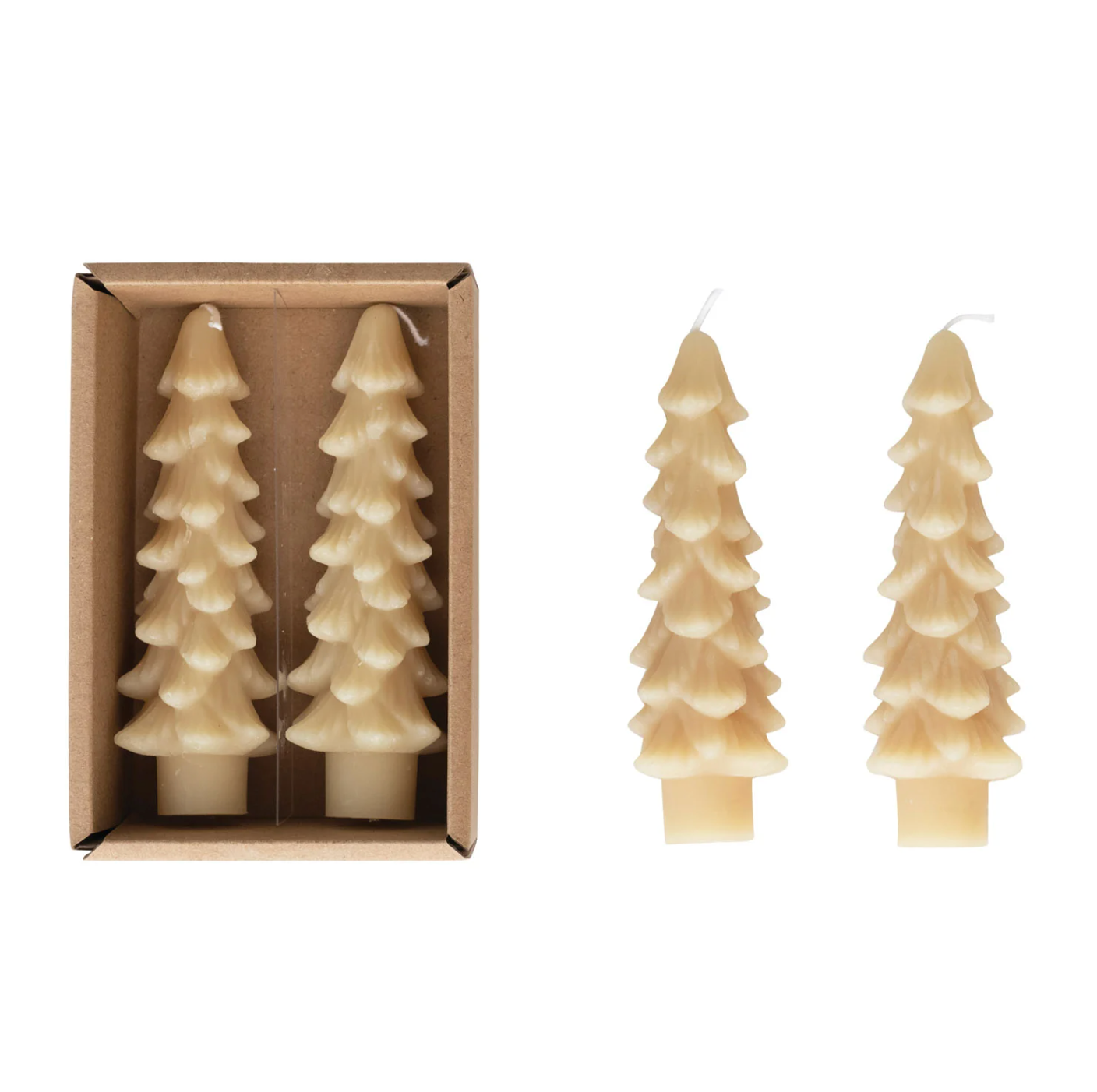Mini Tree Taper Candle Set