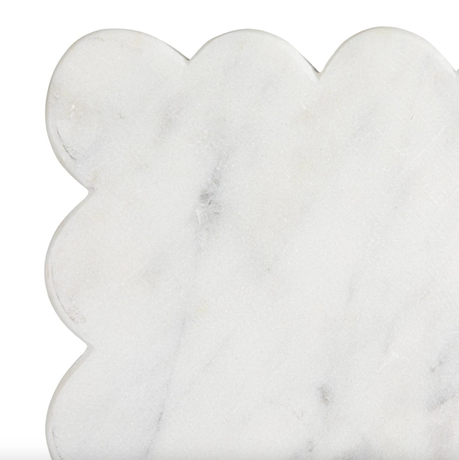 Scalloped Edge Marble Cheese Board