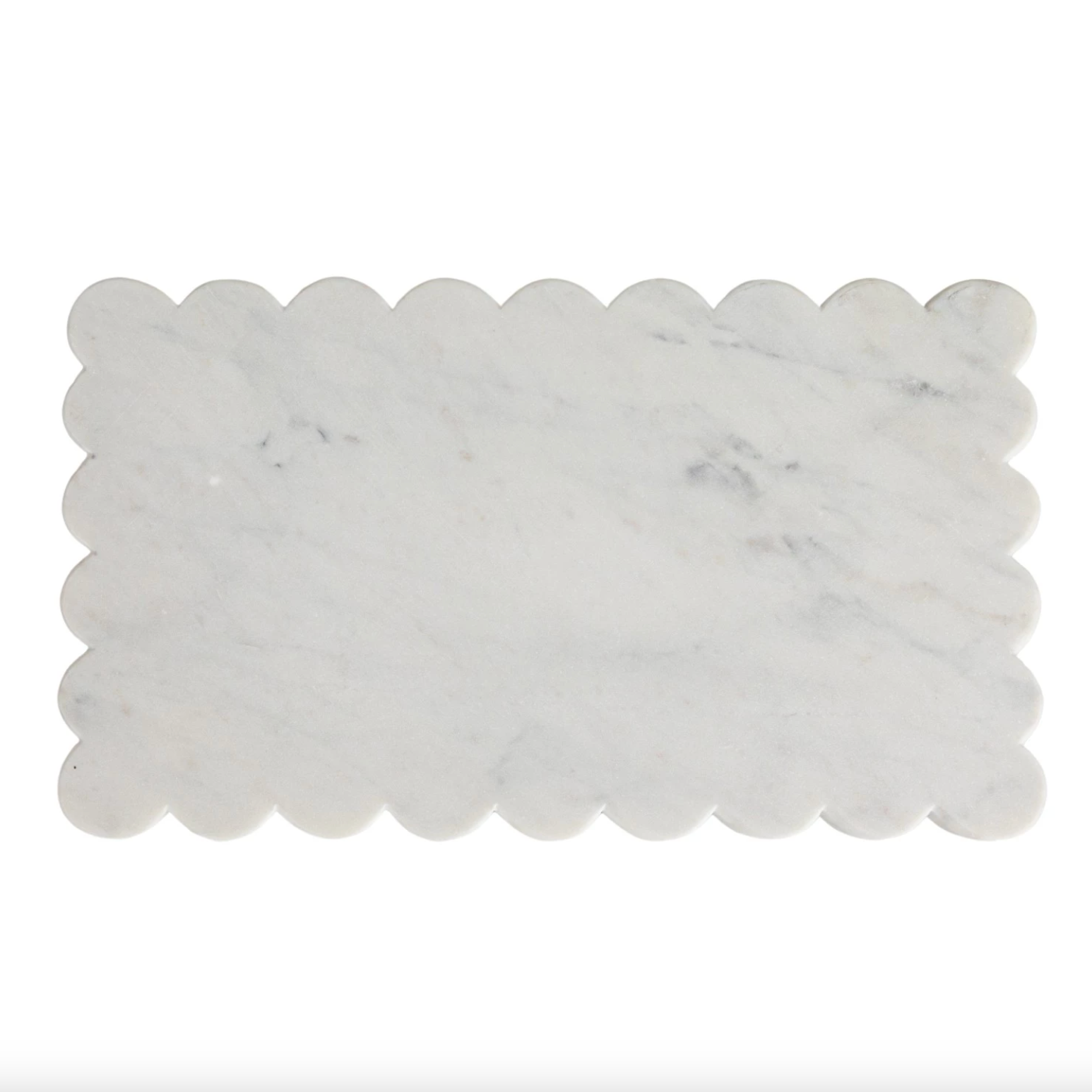 Scalloped Edge Marble Cheese Board