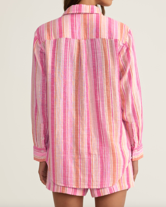 Saturdays Stripe Shirt - Multi *FINAL SALE*