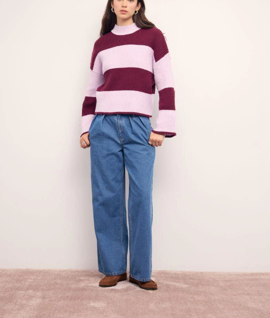 Freja Stripe Chunky Knit