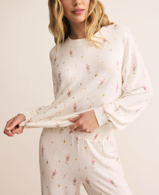 Champs Long Sleeved Top - Vanilla Ice