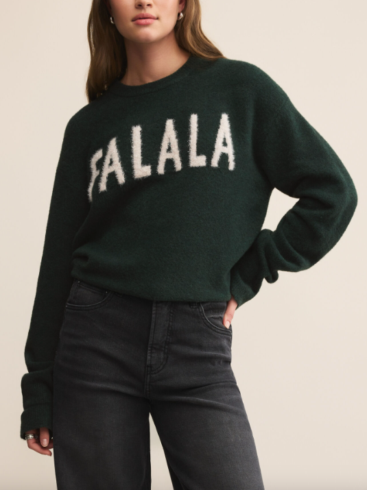 Holiday Cheer Sweater - Garland Green