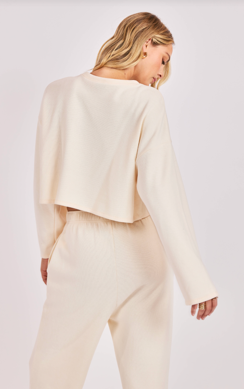 Relaxed Stay Crewneck Knit Top