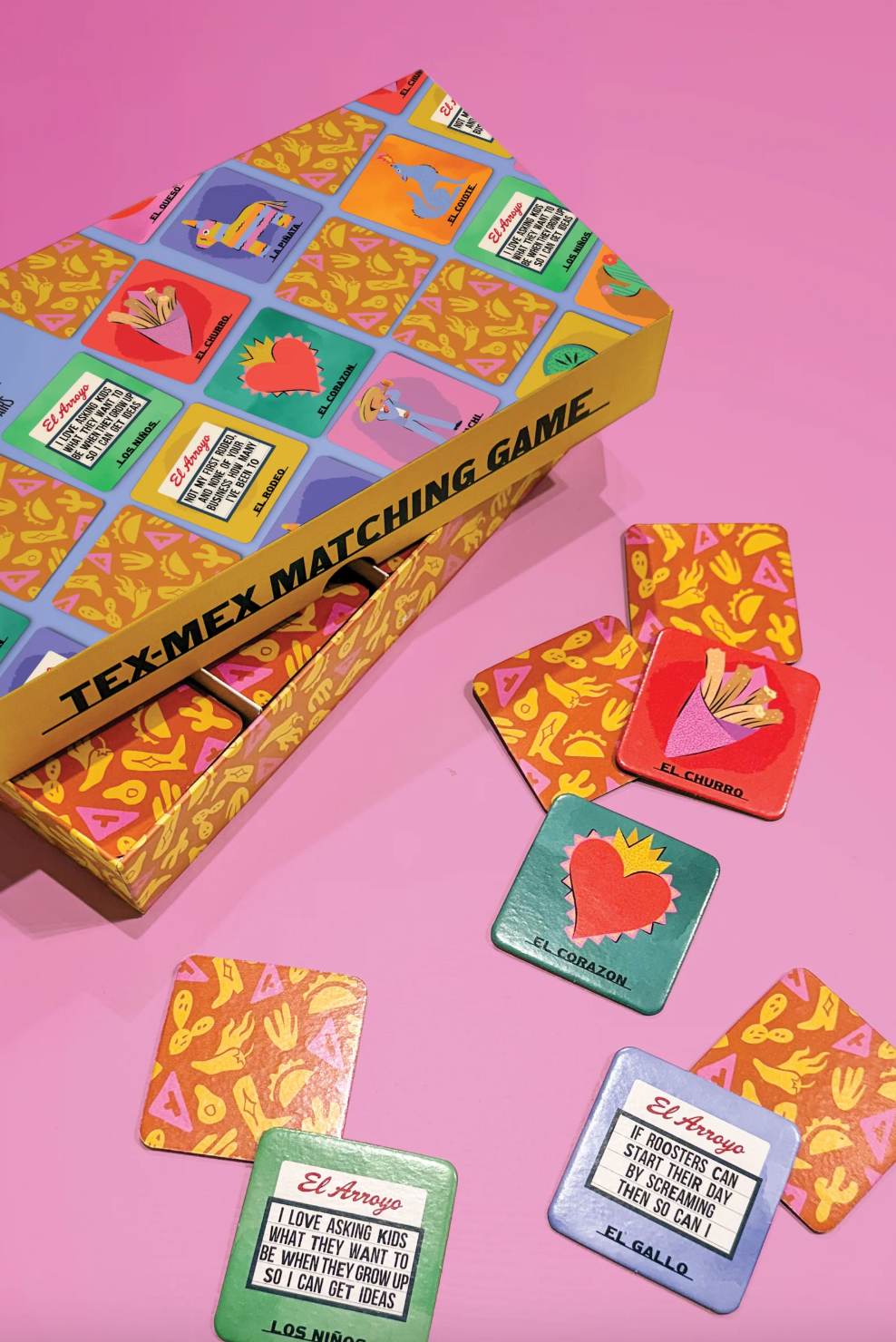 Tex-Mex Matching Game