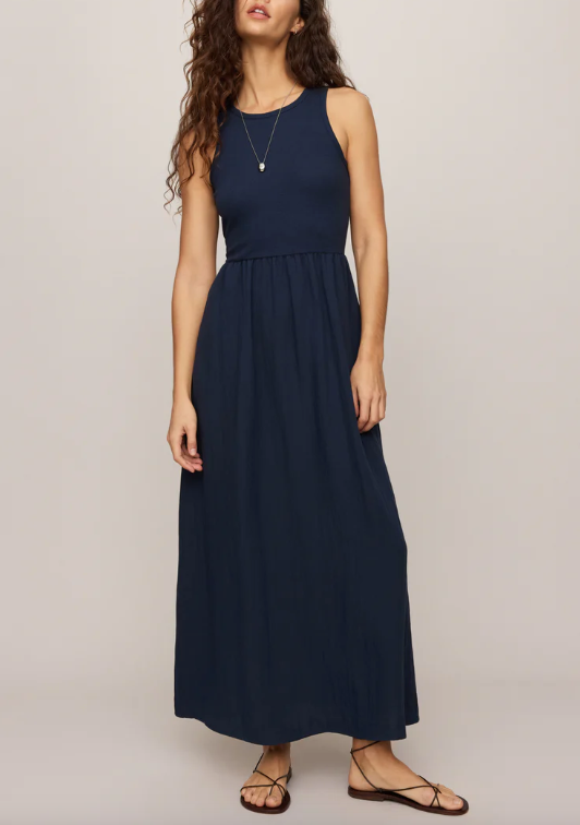 Charlotte Midi Dress - Eclipse