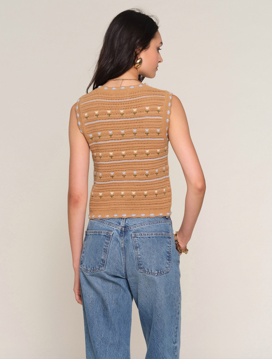 Lucrezia Vest - Camel