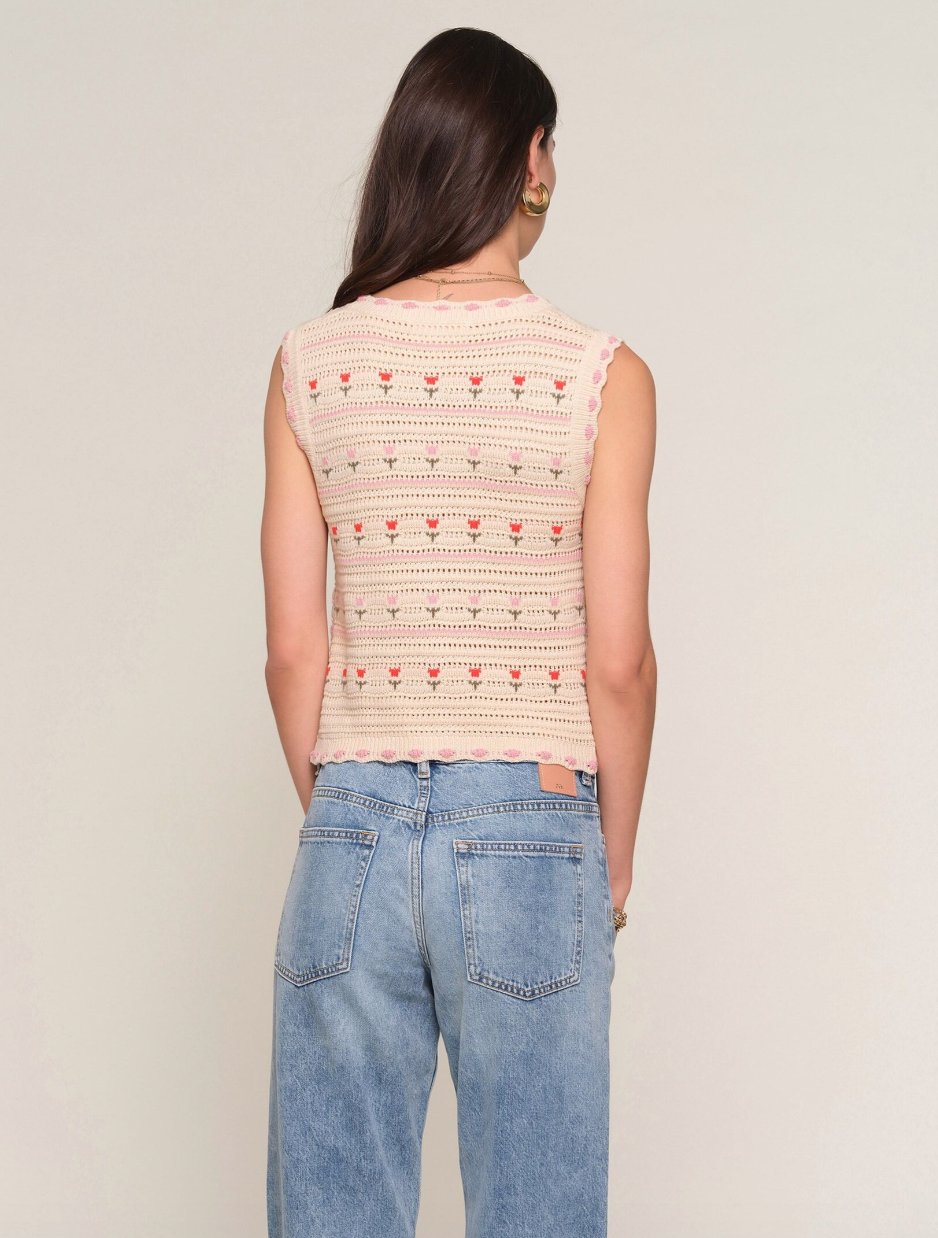 Lucrezia Vest - Ecru