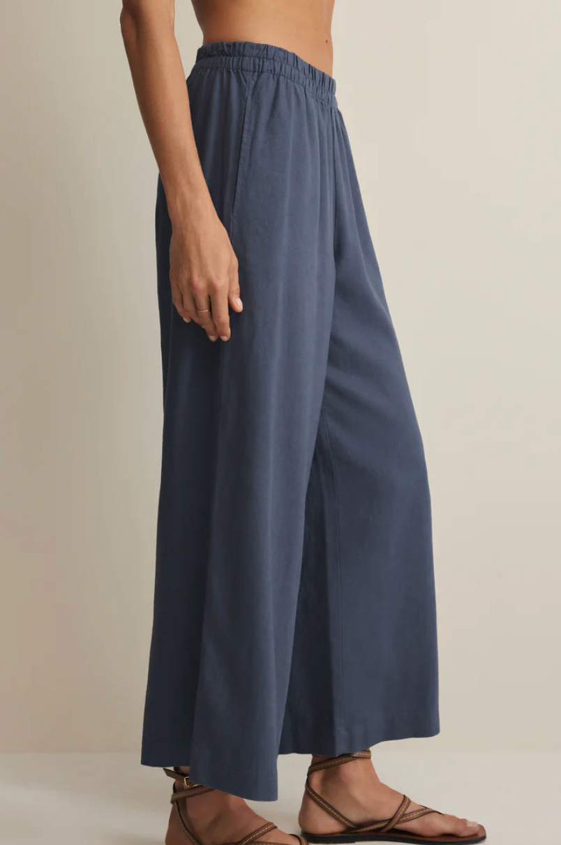 Scout Linen Pant - Vintage Indigo
