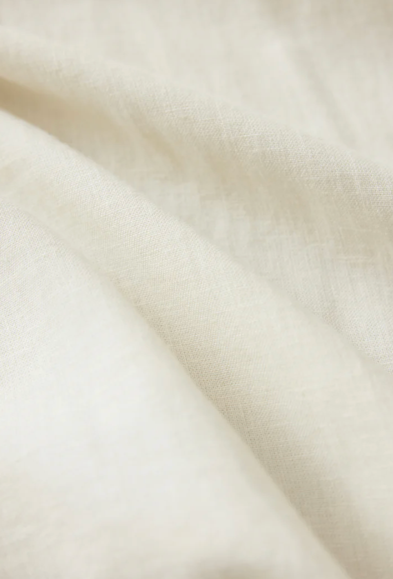 Lorna Linen Mini Skirt - White