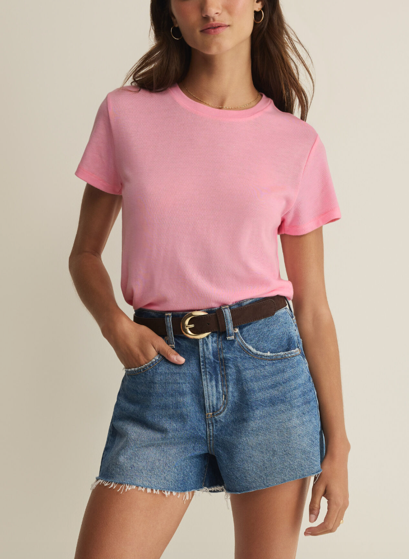 Tourist Tee - Pink Sunrise
