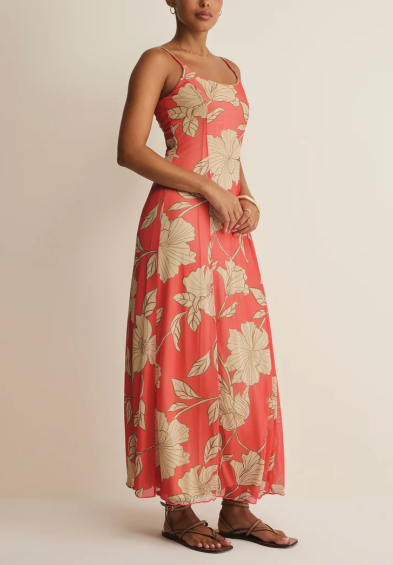 Charisma Bloom Midi Dress - Gelato