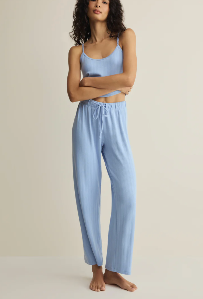 Lynn Pointelle Cami - Ice Blue