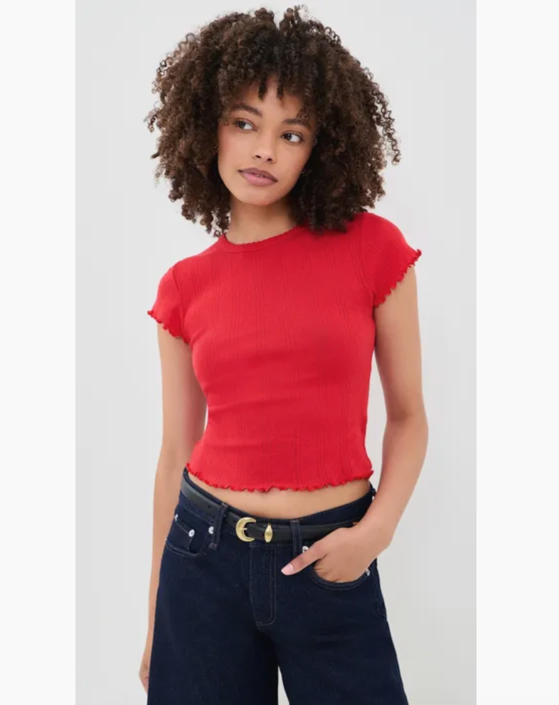 Lily Baby Tee - Cherry Bomb