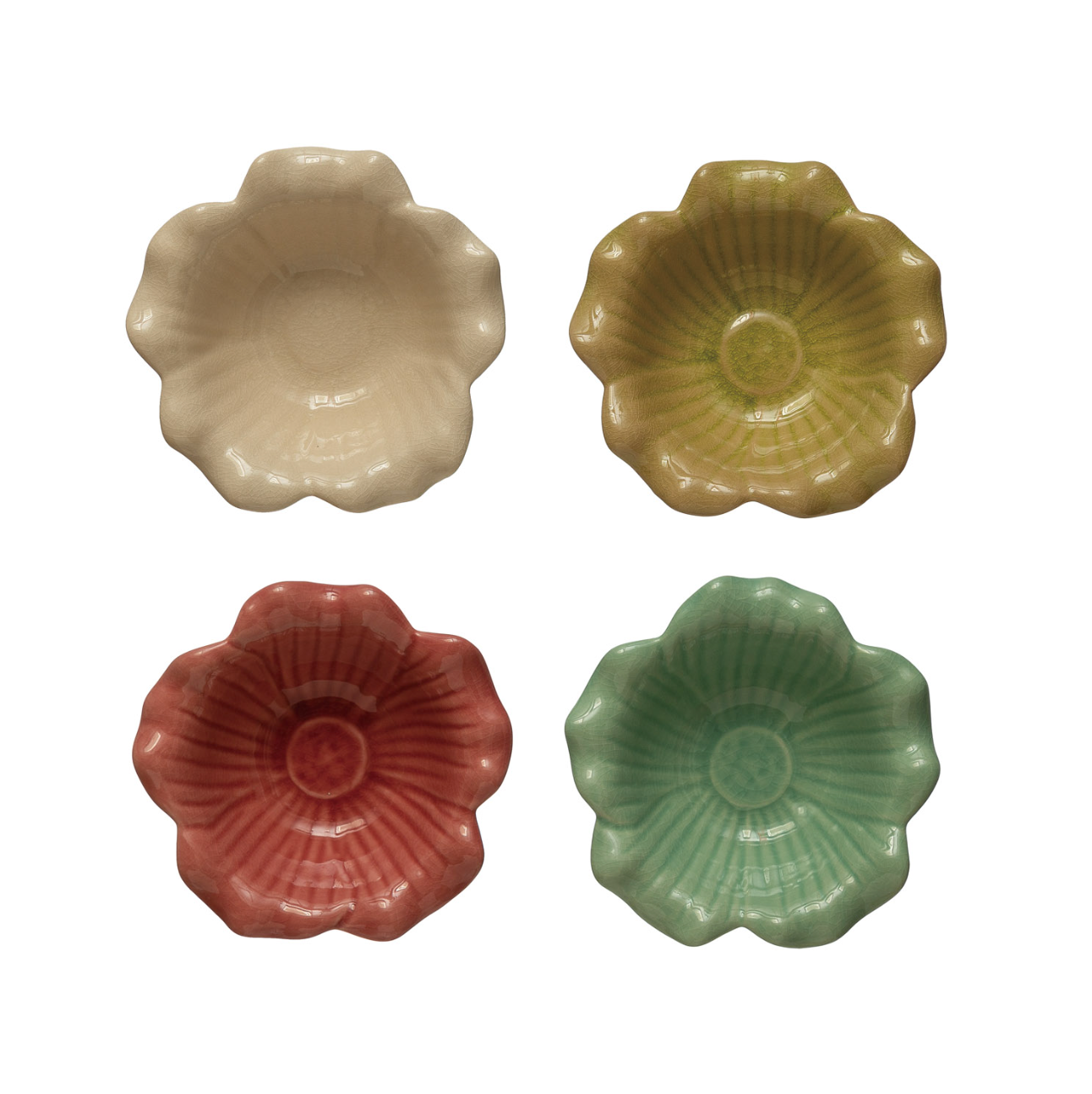 Debossed Flower Bowl