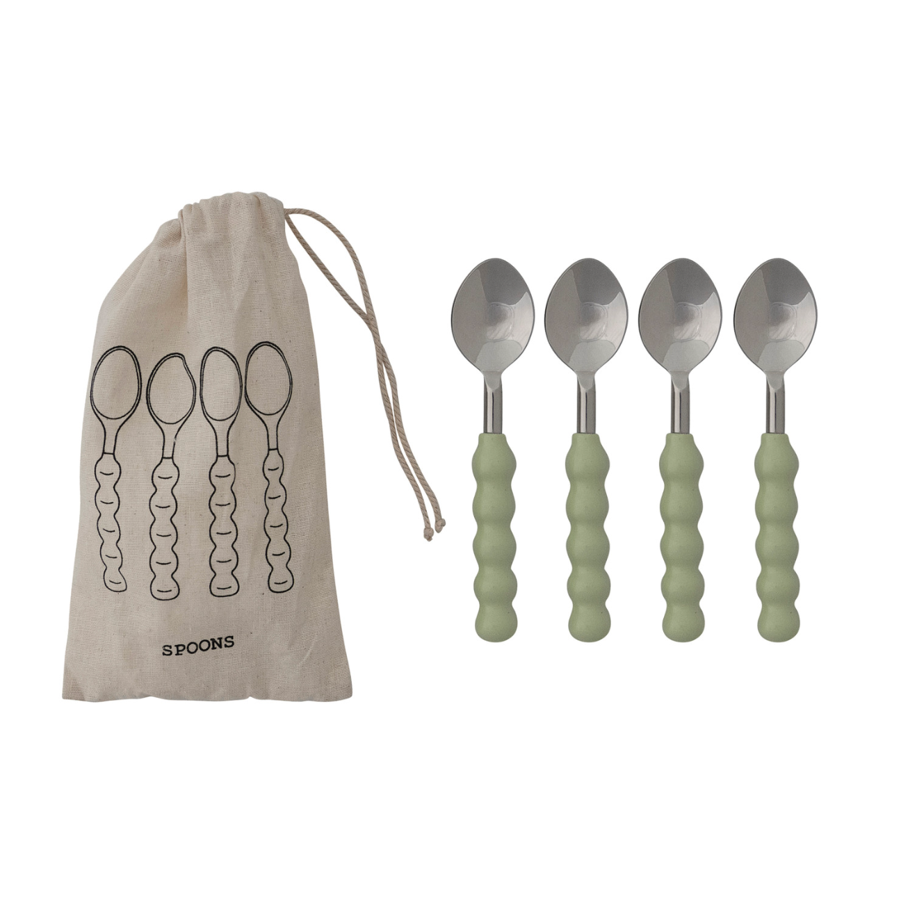 Wavy Spoon Set