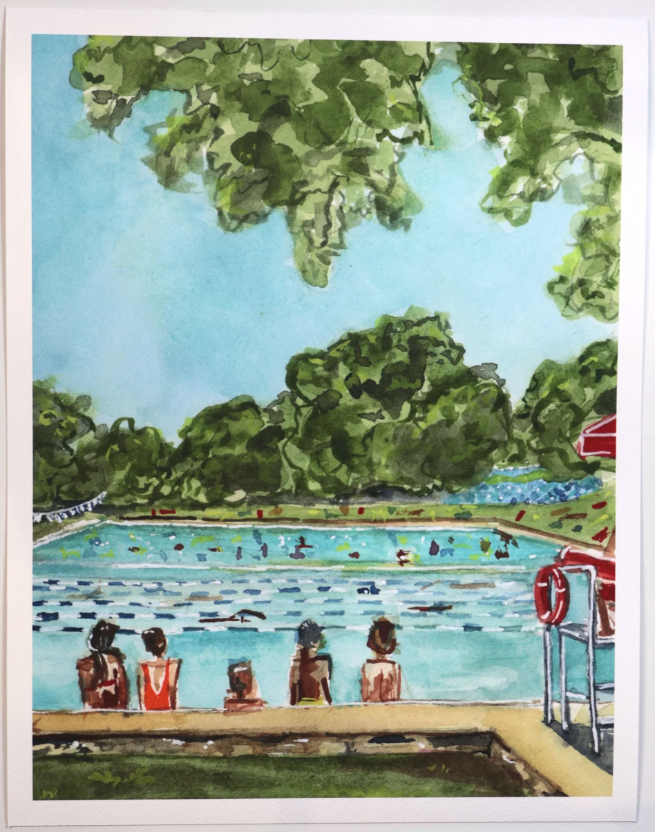 Coloring ATX Postcard