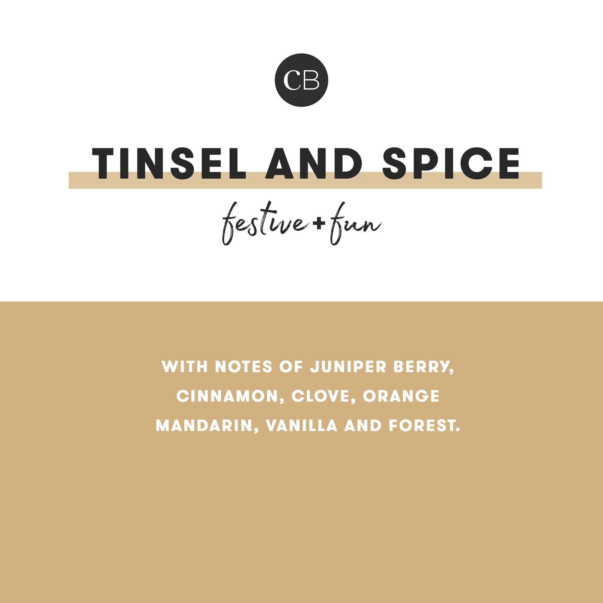 Tinsel & Spice Glimmer Mini Tin