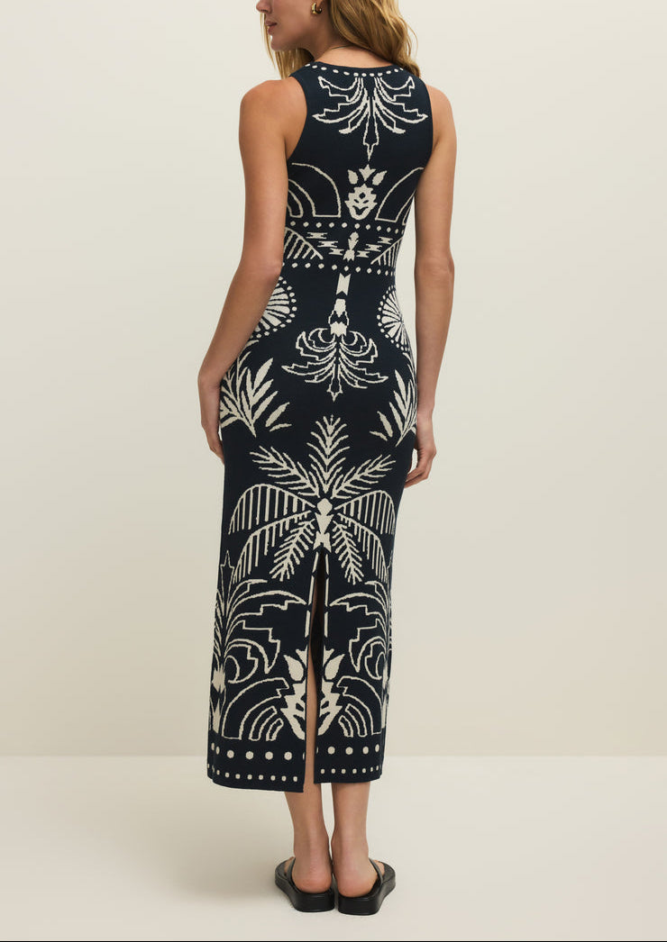 Esperanza Midi Dress - Eclipse